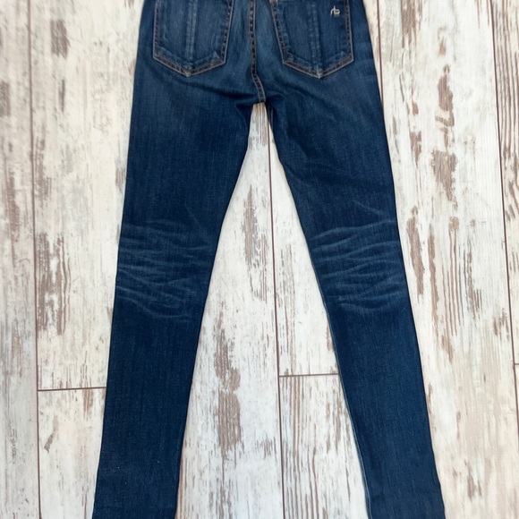 Rag & Bone Skinny Jeans Dark Wash Size 24 Cotton Blend NWOT - Picture 15 of 16